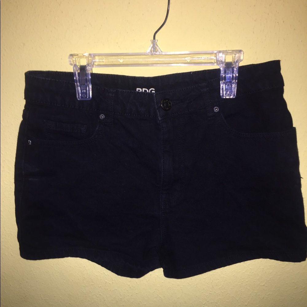 BDG Black Denim Shorts from Urban Outfitters
